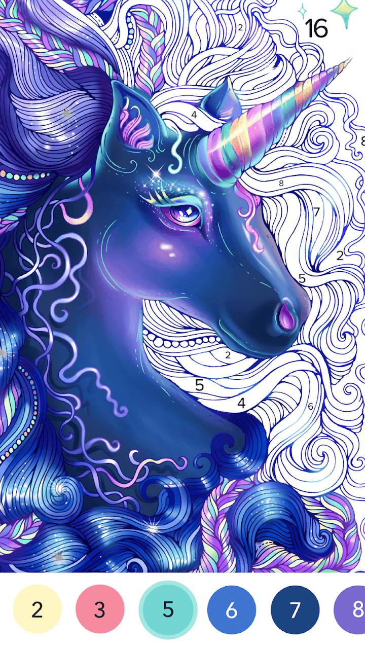 Colorscapes® - Color by Number screenshot