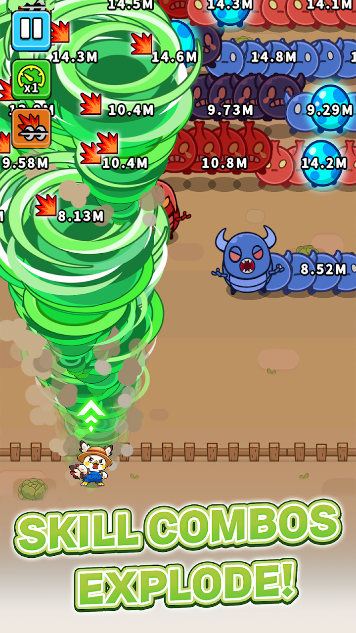 Cluck Survivor : Farm Defense screenshot